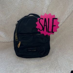 MARC JACOBS BLACK NYLON MINI BAG BACKPACK AUTHENTIC